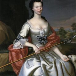 Exquisite Dafen Village-Crafted Oil Painting: Ann Tyng INSPIRED BY John Singleton Copley’s 1756 Timeless Neoclassical Work