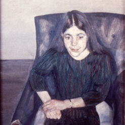 Custom - Made "Annabel" Inspired Expressionist Portrait Oil Painting by Dafen Village Experts - Tailored to Your Preferences
