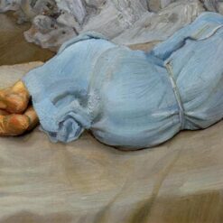 Authentic - Looking "Annabel Sleeping" Inspired by Lucian Freud's 1987 - 1988 Creation - Dafen Village Artisanry