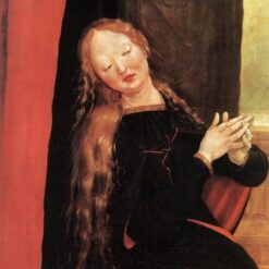 Authentic Northern Renaissance Style Oil Painting Detail - 'Annunciation' by Grünewald - Dafen Village's Exclusive Creation