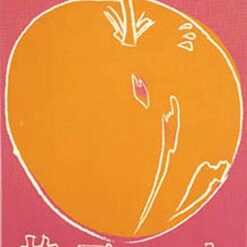 Authentic - looking 'Andy Warhol - style' Hand - painted Oil Painting of 'Apple' in Pop Art Design, Created in Dafen Village for Pop Art and Design Enthusiasts