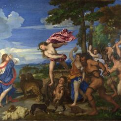 Bacchus and Ariadne by Titian – Mythological Oil Painting Reproduction from DaFen Village Studio