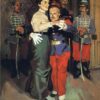 High - Quality Replica of Andre Derain's "Ball of Soldiers in Suresnes" - Dafen Village's Exquisite Artwork for Interior Designers