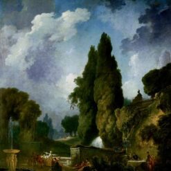 Collector's Delight: Dafen Village's Exquisite “Blind man's buff” Inspired Rococo Oil Canvas