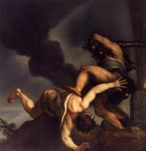 Titian’s Cain and Abel – High-Quality Oil Painting Reproduction