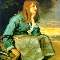 Authentic - Looking Reproduction of John Everett Millais' "Caller Herrin'" (1881) - Oil Painting from Dafen Village Celebrating Realism and the Allure of the Individual, Coveted by Art Collectors Searching on Google