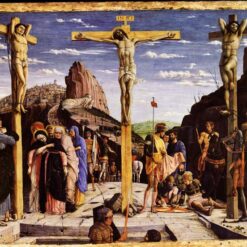 High - Quality Hand - Painted Oil Painting Inspired by Andrea Mantegna's "Calvary" from St. Zeno of Verona Altarpiece - Dafen Village Artisans' Mastery