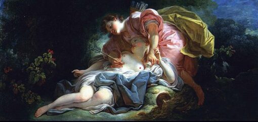 Statement – Making “Cephalus and Procris” Inspired 18th – Century Style Oil Art for Home by Dafen Village
