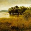 Exquisite Handmade Replica of John Everett Millais' "Chill-October" (1870) - Premium Realist Landscape Oil Painting from Dafen Village for Art Connoisseurs Searching for Serene Autumn Scenes on Google