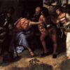 Christ and the Adulteress Inspired by Titian – High Renaissance Religious Oil Painting from Da Fen Village Studio