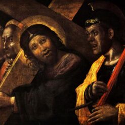 Customizable Oil Painting Inspired by Mantegna's "Christ Carrying the Cross" - Dafen Village Studio's Special Offer