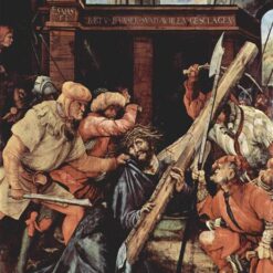Customizable Oil Painting Inspired by Matthias Grünewald's 'Christ Carrying the Cross' - Dafen Village's Special Offer