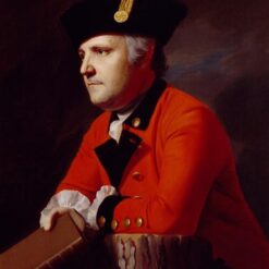 Hand-Painted Dafen Village Replica of Colonel John Montresor INSPIRED BY John Singleton Copley’s 1771 Neoclassical Detroit Institute of Arts Gem