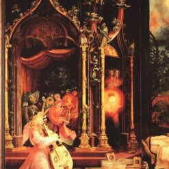 High - Quality Hand - Painted Oil Inspired by Grünewald's 'Concert of Angels' Detail from Isenheim Altarpiece - Dafen Village's Artistic Creation