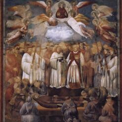 Death and Ascension of St. Francis" by Giotto – Proto Renaissance Fresco in Assisi