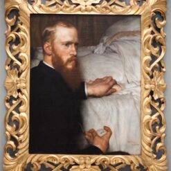 High - Quality Reproduction of Alma - Tadema's Dr. Washington Epps, My Doctor Portrait Oil Painting - Exclusive from Dafen Village Artisans