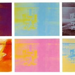 Exquisite Handmade 'Electric Chair' Pop Art Interior Oil Painting - Inspired by Andy Warhol (1971), Crafted in Dafen Village Oil Painting Studio
