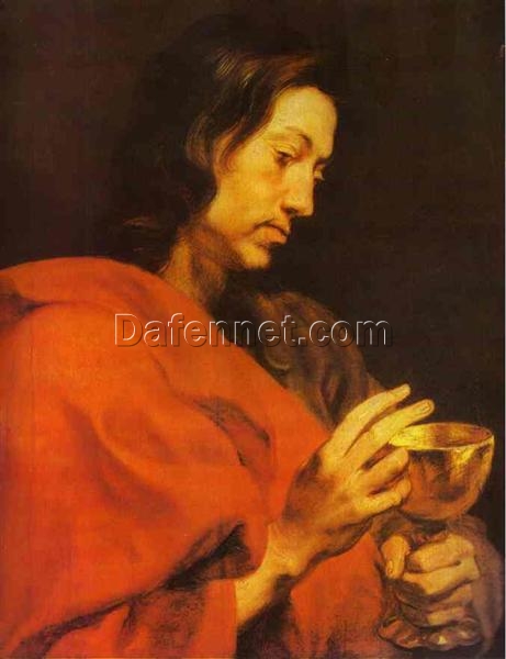 Museum – Quality Replica of “Evangelist John” INSPIRED BY Anthony van Dyck