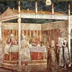 Feast of Herod" by Giotto – Proto Renaissance Fresco in Basilica di Santa Croce