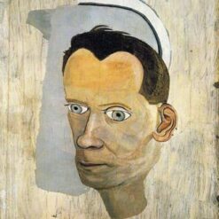 Authentic - Looking "Fragment Head of Gerald Wilde" Inspired Surrealist Artwork from Dafen Village - Ideal for Home and Office Accents