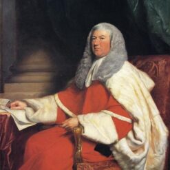 Authentic Handmade Oil Painting of George John, 2nd Earl Spencer INSPIRED BY John Singleton Copley’s 1799 - 1806 Timeless Neoclassical Portrait from Private Collection