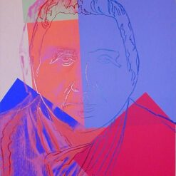 High-Quality Reproduction of Andy Warhol's 1980 'Gertrude Stein' Pop Art Portrait