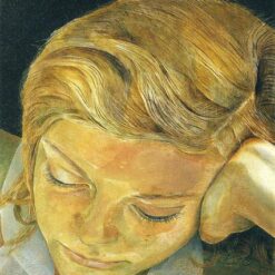Hand - Painted "Girl Reading" Inspired Expressionist Portrait Oil Painting by Dafen Village Studios - A Captivating Piece for Art Enthusiasts