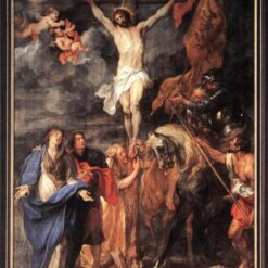 Dafen Village Handmade Replica of Anthony van Dyck's “Golgotha” - A Baroque Religious Masterpiece on Oil Canvas