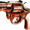 Rare Andy Warhol 1981 'Gun' Pop Art Still Life Print - A Collector's Gem for Pop Art Aficionados