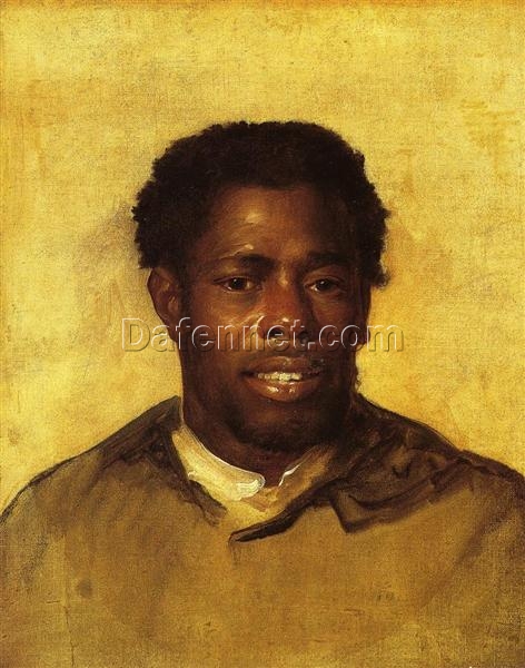 Museum-Quality Replica of Head of a Negro INSPIRED BY John Singleton Copley’s 1777 – 1778 Neoclassical Work at Detroit Institute of Arts
