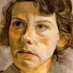 High - Quality Hand - Painted "Head of a Woman" Inspired Expressionist Portrait Oil Painting on Canvas by Dafen Village Artists for Home Decor