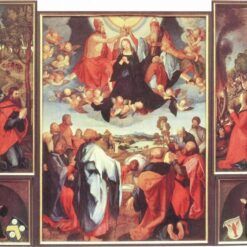 Authentic Northern Renaissance - Style Oil Painting Inspired by the Heller Altarpiece - Dafen Village's Artistic Rendition