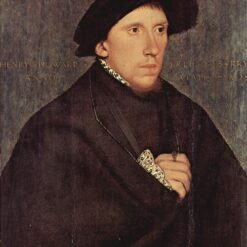 High - Quality Replica 'Henry Howard, Earl of Surrey' INSPIRED BY Hans Holbein the Younger - Northern Renaissance Oil, Panel & Tempera Painting from Dafen Village for Home and Office Decoration