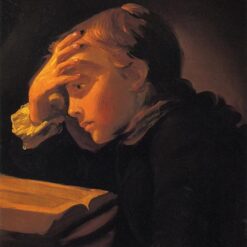 Dafen Village Hand-Painted Oil Canvas: Henry Pelham INSPIRED BY John Singleton Copley’s c.1760 Neoclassical Portrait Masterpiece from a Private Collection