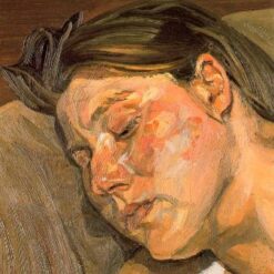 Lucian Freud - Inspired 'Ib' (1983 - 1984) Oil Painting - A Captivating Expressionist Portrait on Canvas