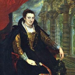 Unique Wall Art: Dafen Village's Artistic Rendition INSPIRED BY “Isabella Brandt” by Anthony van Dyck in Baroque Style for Interior Transformation