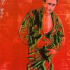 Custom-made 'James Dean' Portrait INSPIRED BY Andy Warhol's 1985 Pop Art Style, Created in Dafen Village for Interior Decor and Film Buffs