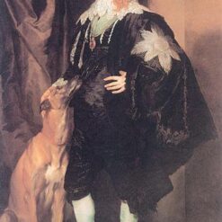 Dafen Village Handcrafted Replica of Anthony van Dyck's “James Stuart, Duke of Lennox and Richmond” - A Majestic Baroque Portrait Oil on Canvas