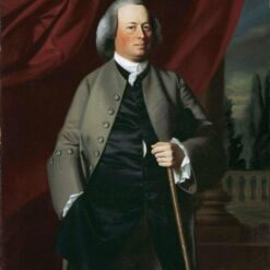 Dafen Village Hand-Painted Oil Canvas Replica: James Warren INSPIRED BY John Singleton Copley’s c.1763 Neoclassical Portrait Masterpiece
