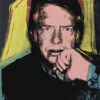 Exquisite Handmade Oil Painting of Andy Warhol's 'Jimmy Carter' (1976) - Captivating Pop Art Portrait Replica from Dafen Village Studio