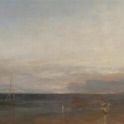 Unique 'The Evening Star' - Style Landscape Oil Painting Inspired by J.M.W. Turner, Professionally Painted in Dafen Village, Ideal for Statement Home Decor