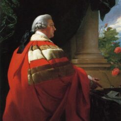 Exquisite Hand-Painted Replica of John, 2nd Viscount Dudley and Ward INSPIRED BY John Singleton Copley’s c.1782 - 1803 Neoclassical Masterpiece