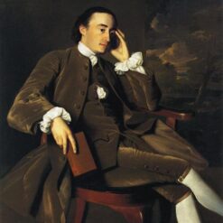 Exquisite Dafen Village-Crafted Oil Painting: John Bours INSPIRED BY John Singleton Copley’s 1763 Timeless Neoclassical Work
