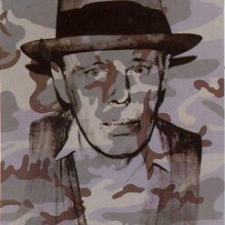 Andy Warhol's 'Joseph Beuys in Memoriam' Inspired Screenprint - Style Pop Art Portrait, Hand - crafted Replica from Dafen Village