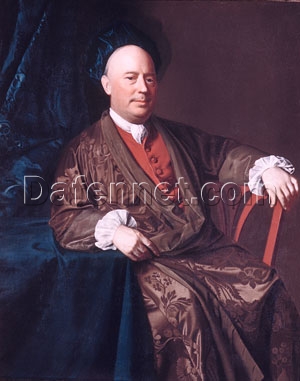 Museum-Worthy Reproduction of Joseph Sherburne Portrait INSPIRED BY John Singleton Copley’s 1767 – 1770 Neoclassical Gem