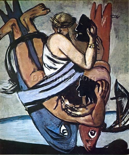 Stuttgart Museum – Inspired Reproduction: Journey on the Fish INSPIRED BY Max Beckmann