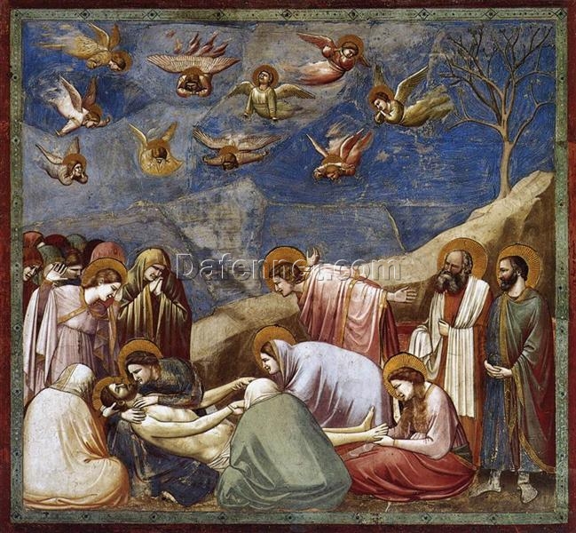 Lamentation (The Mourning of Christ)” by Giotto – Proto Renaissance Fresco at the Scrovegni Chapel