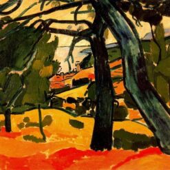 High-Quality Replica of Andre Derain's 1907 "Landscape" - Dafen Village's Exquisite Artwork for Interior Designers