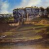 Authentically Rendered 1866 'Landscape of the Ornans Region' by Gustave Courbet - Realist Oil Canvas Landscape, Capturing the Spirit of the Private Collection Original, Perfect for Art Collectors and History Buffs