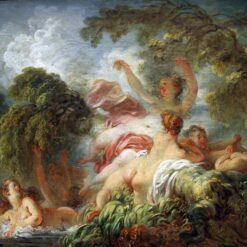 Dafen Village Heritage “The Bathers” Inspired Rococo Oil Art